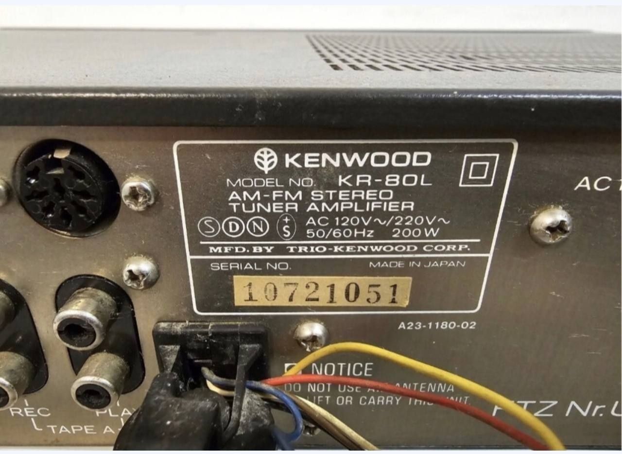 Am/Fm Stereo Wzmacniacz Kenwood KR-80L