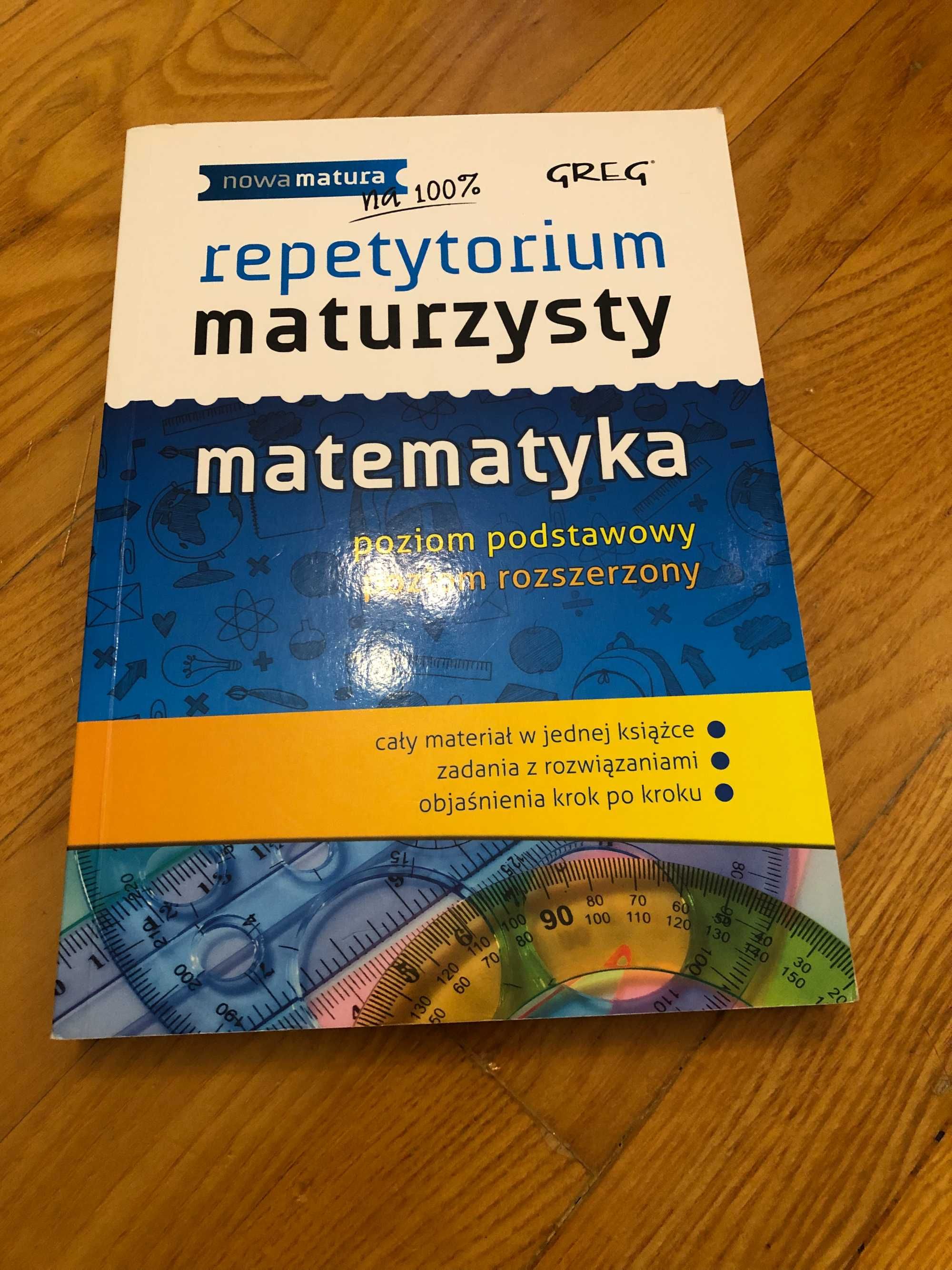 GREG Repetytorium maturzysty Matematyka Podstawa + rozszerzenie
