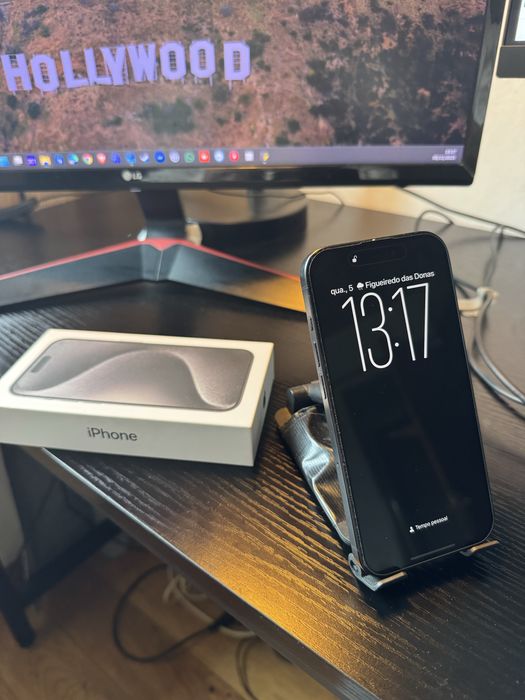 iPhone 15 Pro 256GB – Preto Titânio