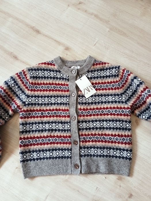 Sweter Zara S nowy kolorowy