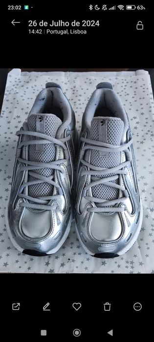 Ténis adidas Prata 38