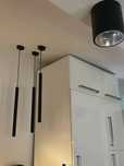 3 szt Nowoczesna LAMPA wisząca tuba Led lampa typu laser