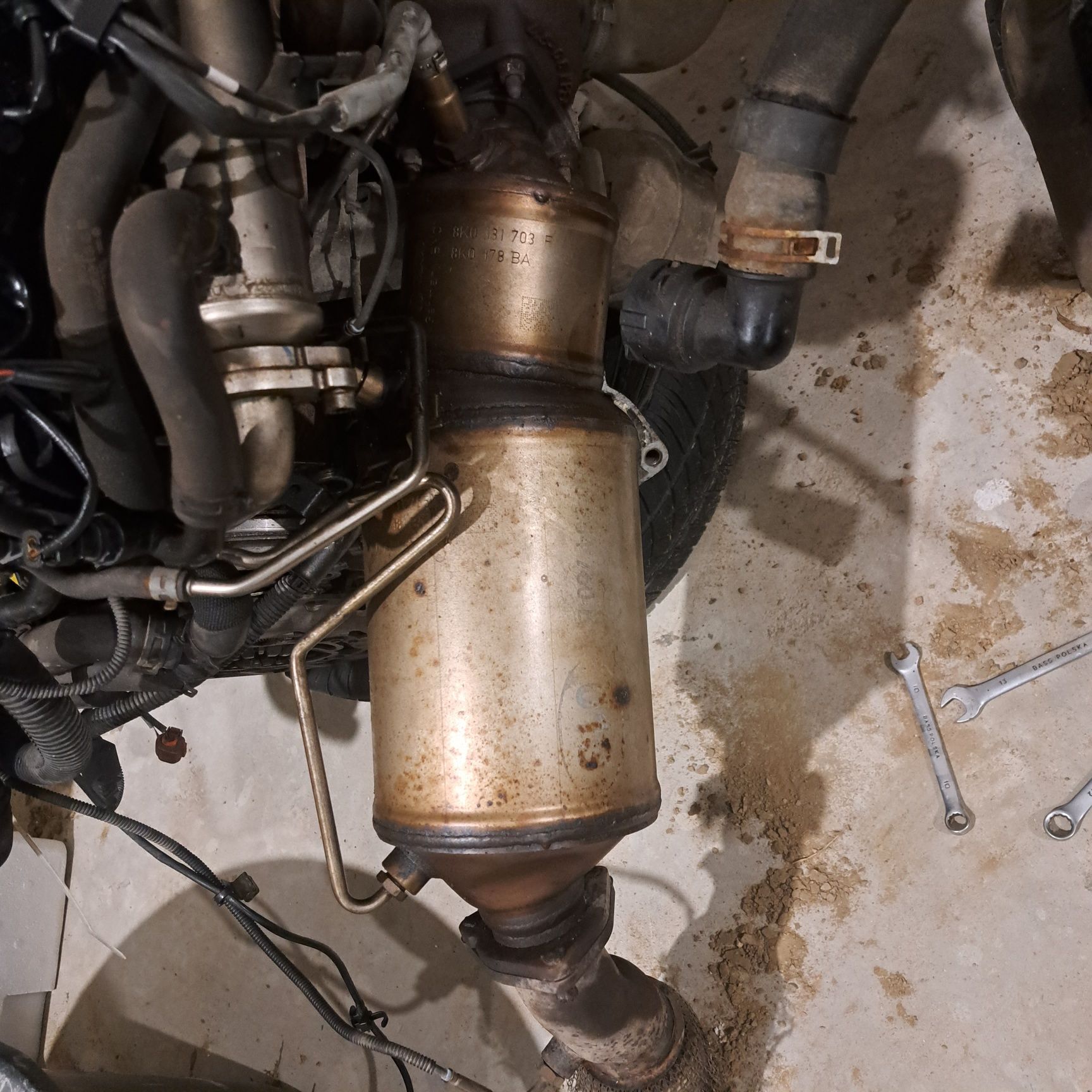Filtr cząstek stałych DPF a6 c6 2.0 TDI CR
