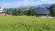 Działka budowlana Bustryk/Ząb - widok na Tatry
