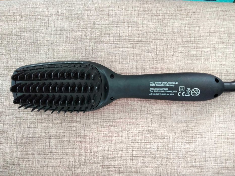 Escova para alisar elétrica