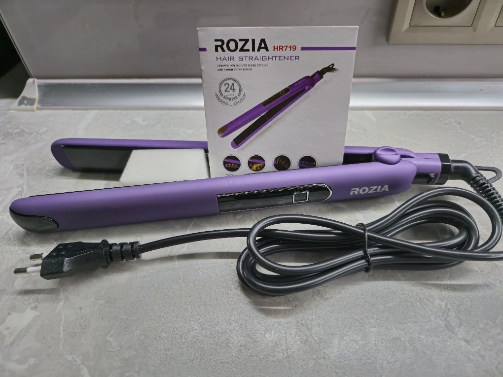Утюжок-випрямляч (плойка) Rozia HR719