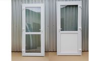 Drzwi zewnętrzne pcv 90x210 białe RÓŻNE ROZMIARY KOLORY OD RĘKI TRANSP