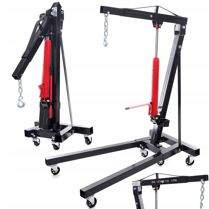 Żuraw Warsztatowy DŹWIG Podnośnik Do Silników 2T Jakość Sklep