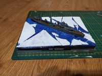 Diorama HMS Hesperus 1:500