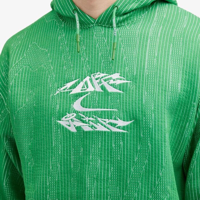 Новая кофта  худи Nike x Off-White ( найк hoodie green ) c америки L