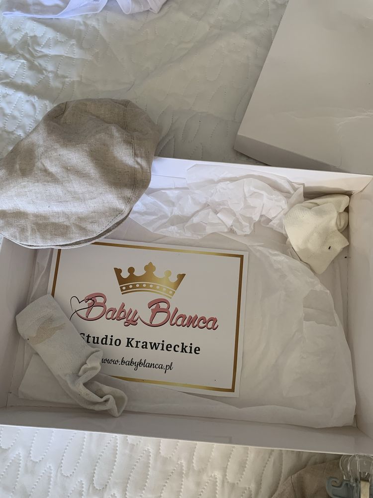 Komplet do chrztu świętego chłopiec