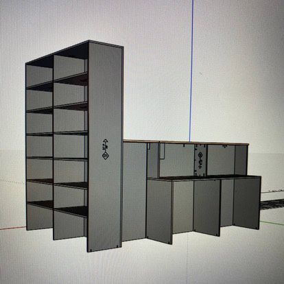 Барна стійка+шафа