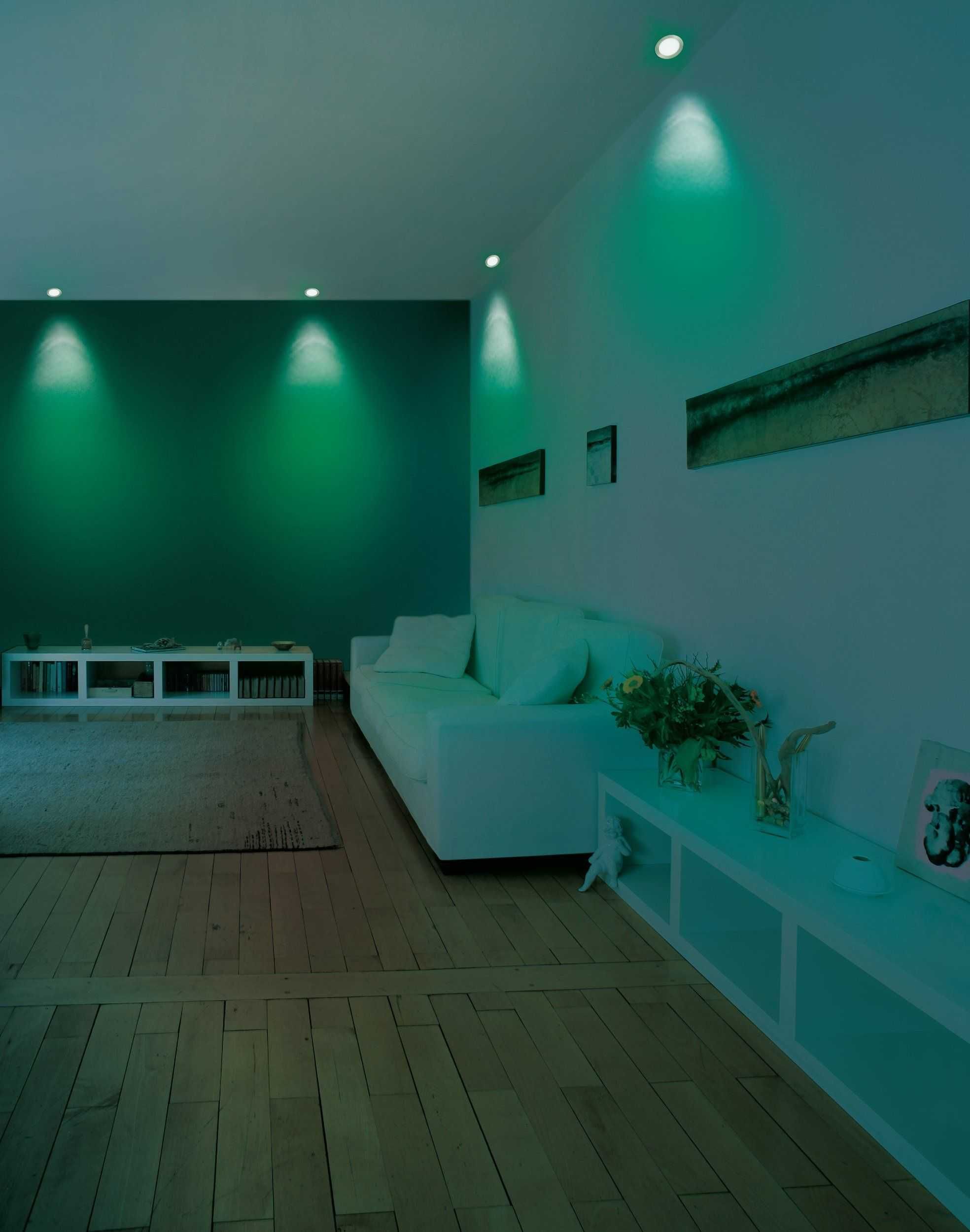Lampa oprawa do zabudowy wpuszczana LED RGB Eglo Fueva-C 32753
