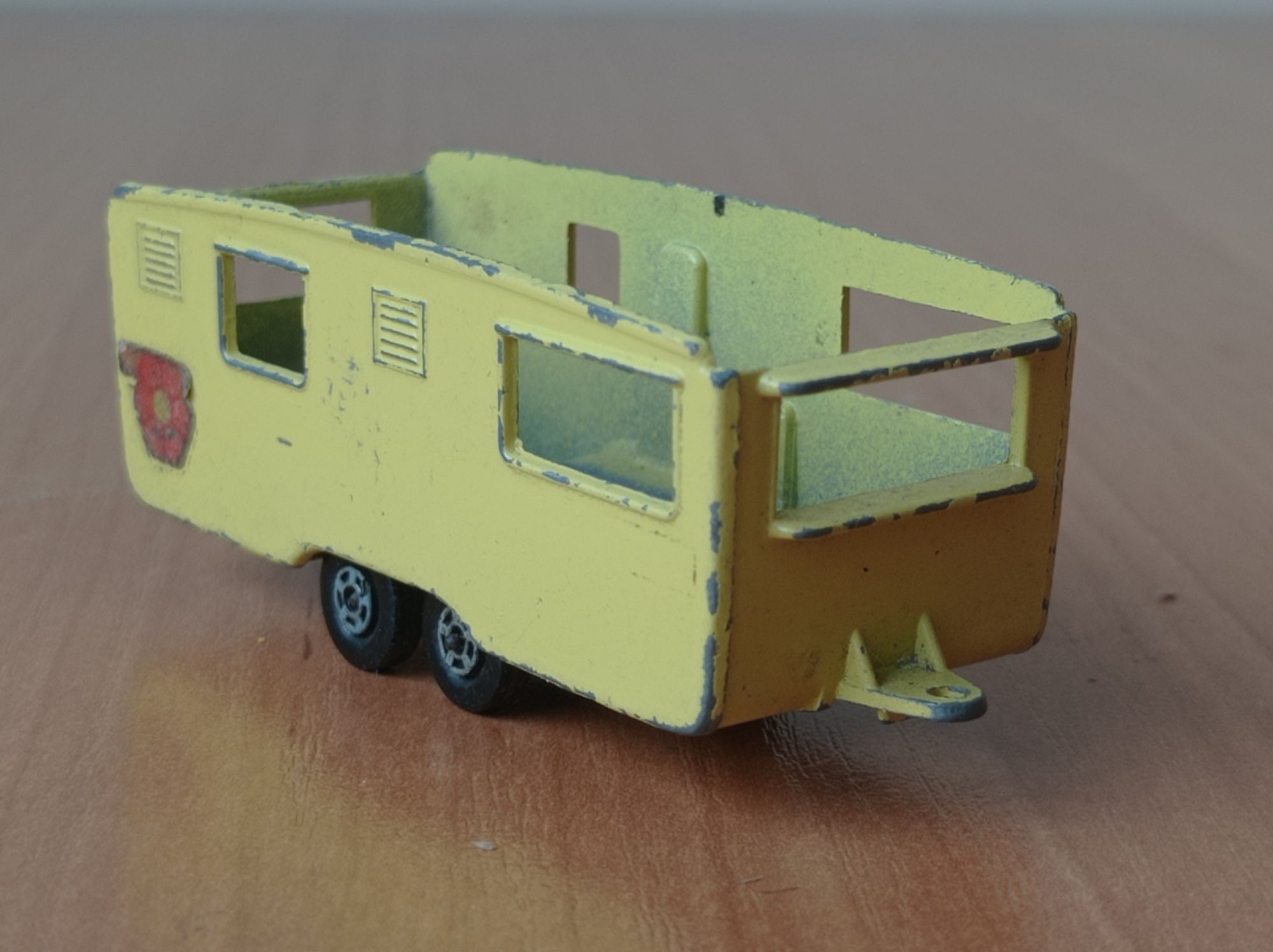 Lesney model Matchbox Caravan 1970rok metalowy