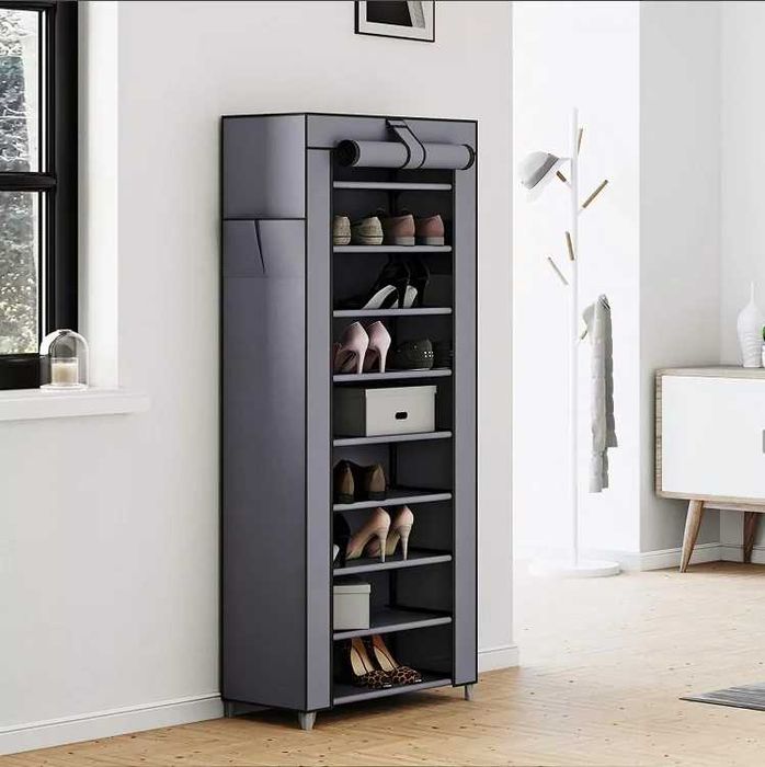 SZAFA NA BUTY składana regał tekstylny 9 półek 160x60x30 GWARANCJA!