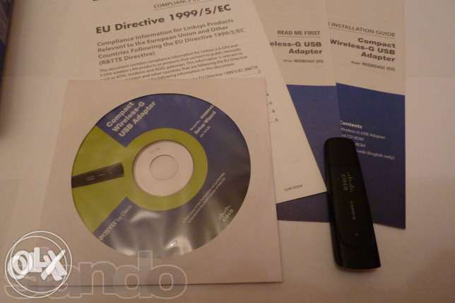 Wi-Fi Адаптер CISCO Linksys 802.11b/g WUSB54GC