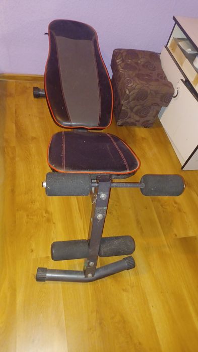 Fitnes rower i ławeczka