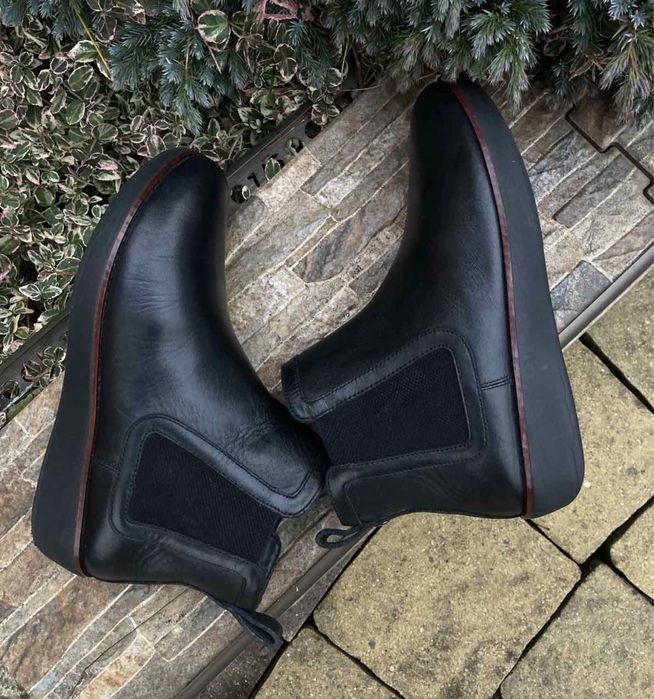 FitFlop Англія фірмові шкіряні жіночі черевики натуральна шкіра 36р.