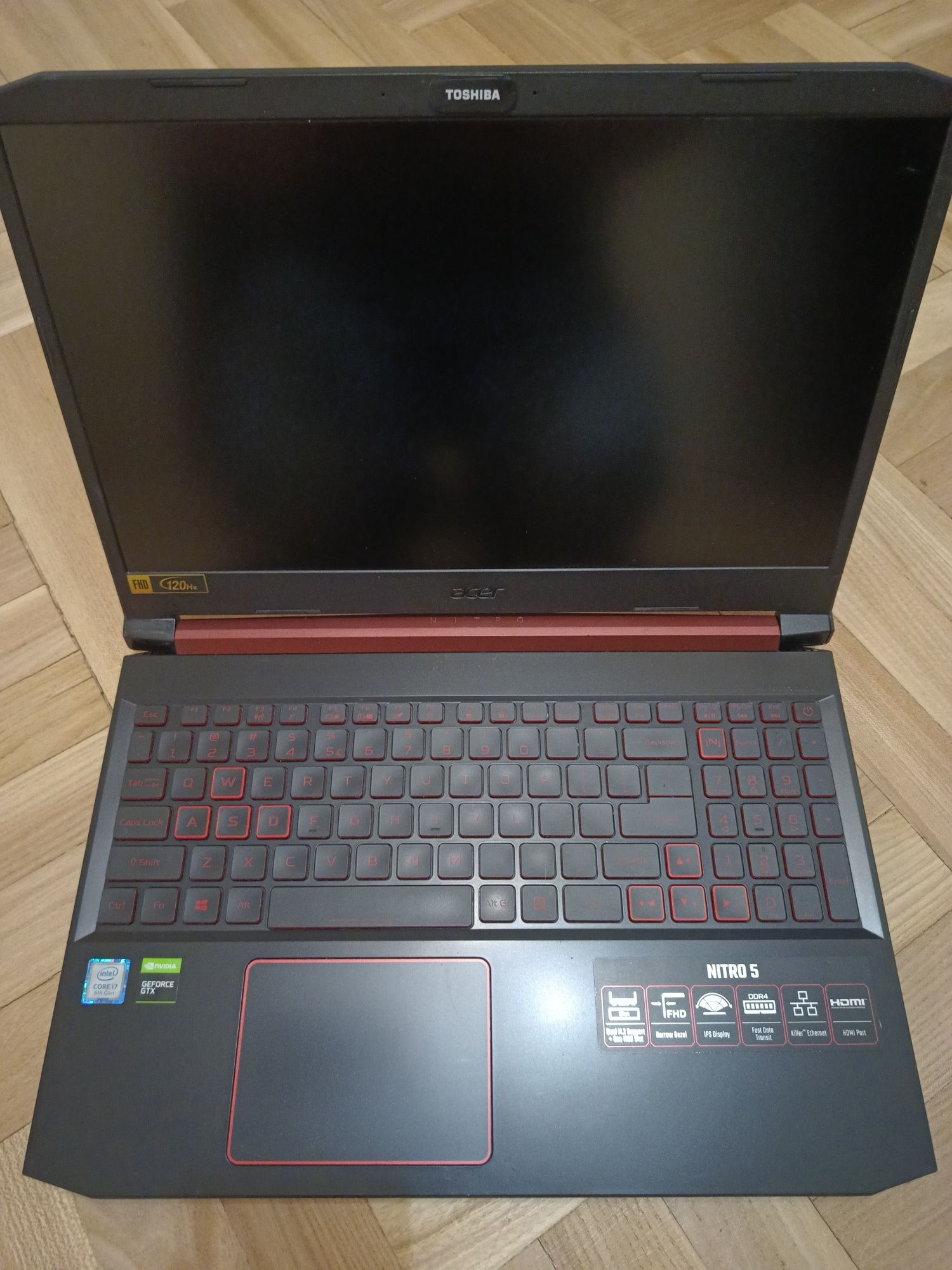 Laptop Acer NITRO 5 Uszkodzony!