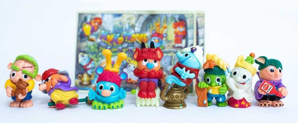 Kukomons figurki kinder niespodzianka