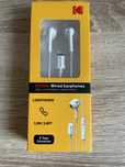Sluchawki lightning Kodak - iphone ipad nowe
