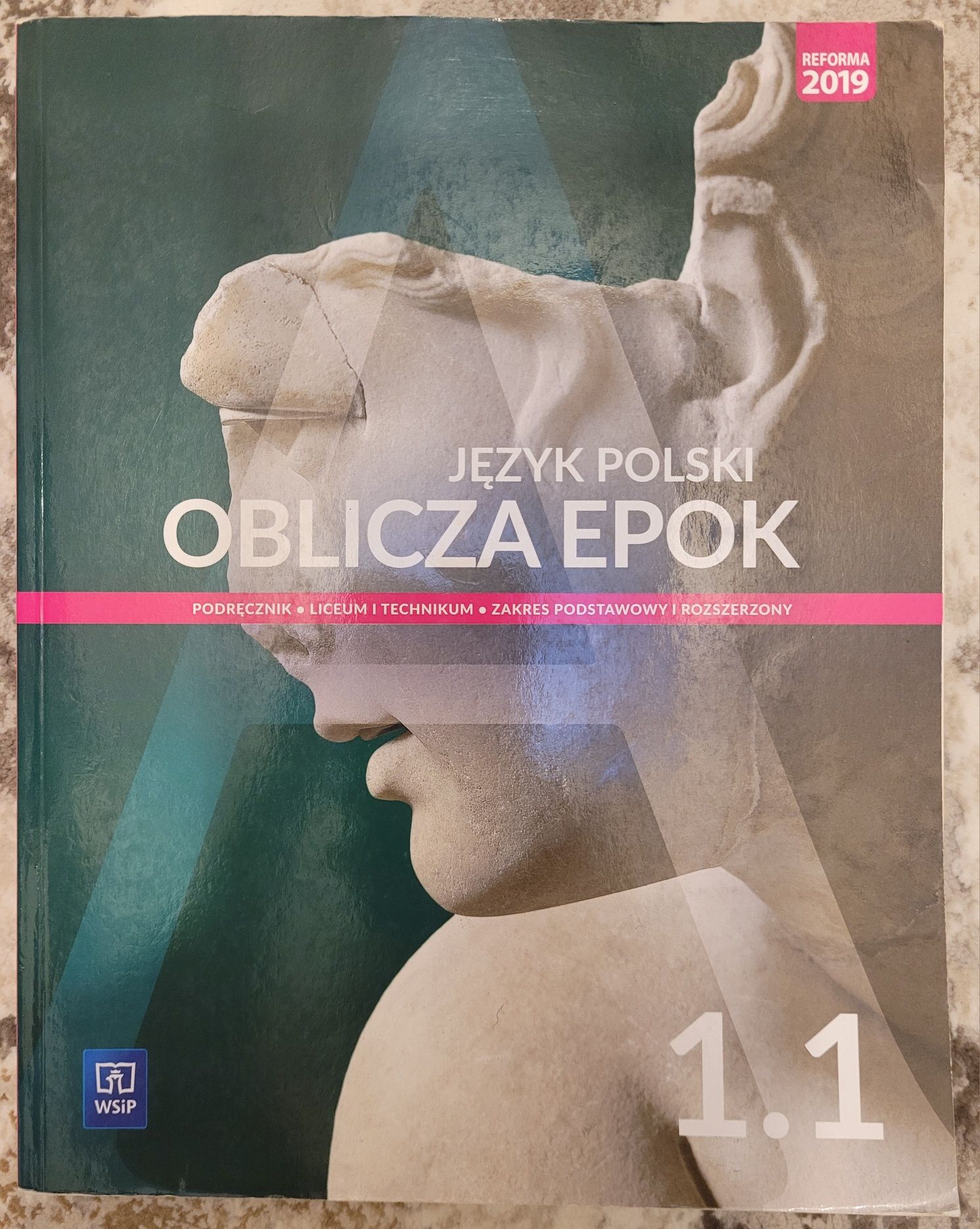 Jezyk polski Oblicza Epok 1.1 podręcznik WSIP podstawowy i rozszerzony