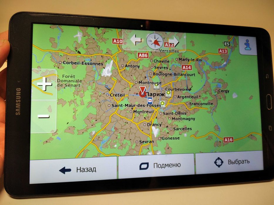 TIR Вантажний GPS навігатор Samsung IGO Primo Європа 2025! 9,6 дюйм!