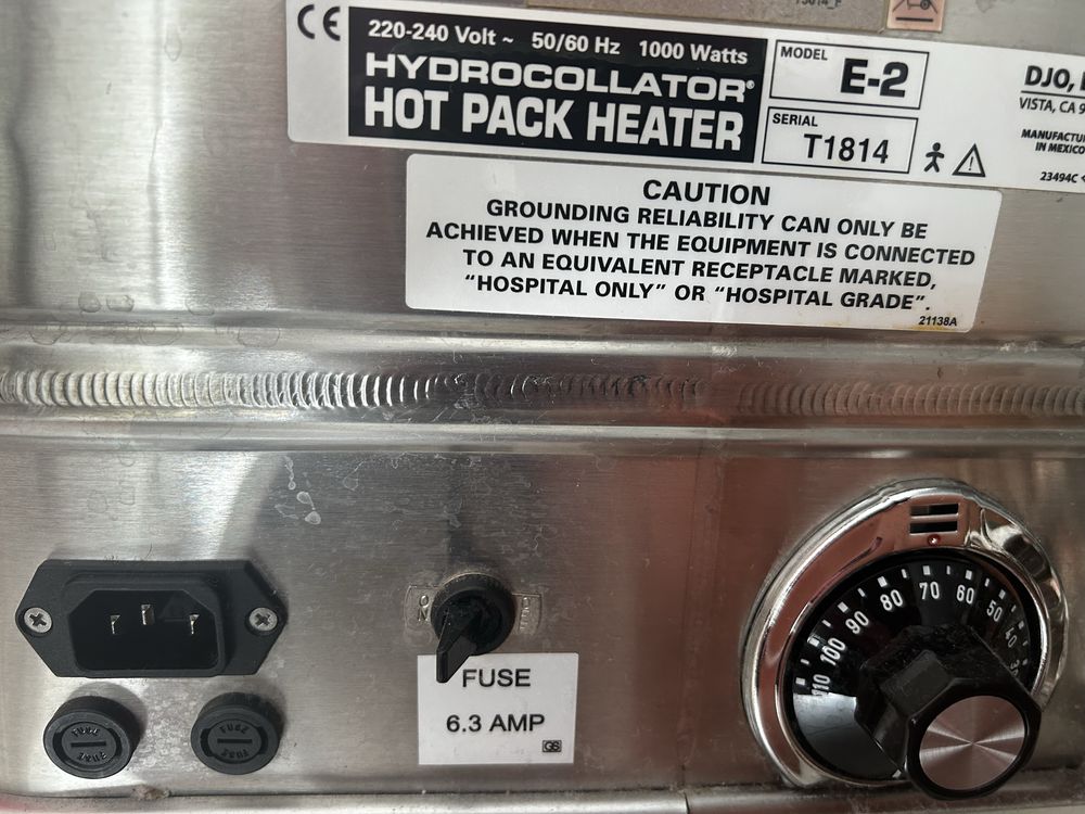 Chattanooga HIDROCOLATOR terapia termica