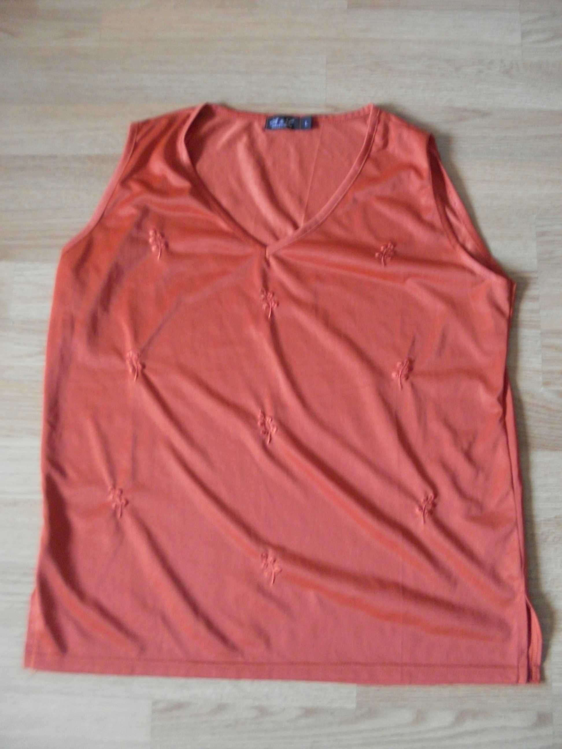 bluzka ruda top koszulka