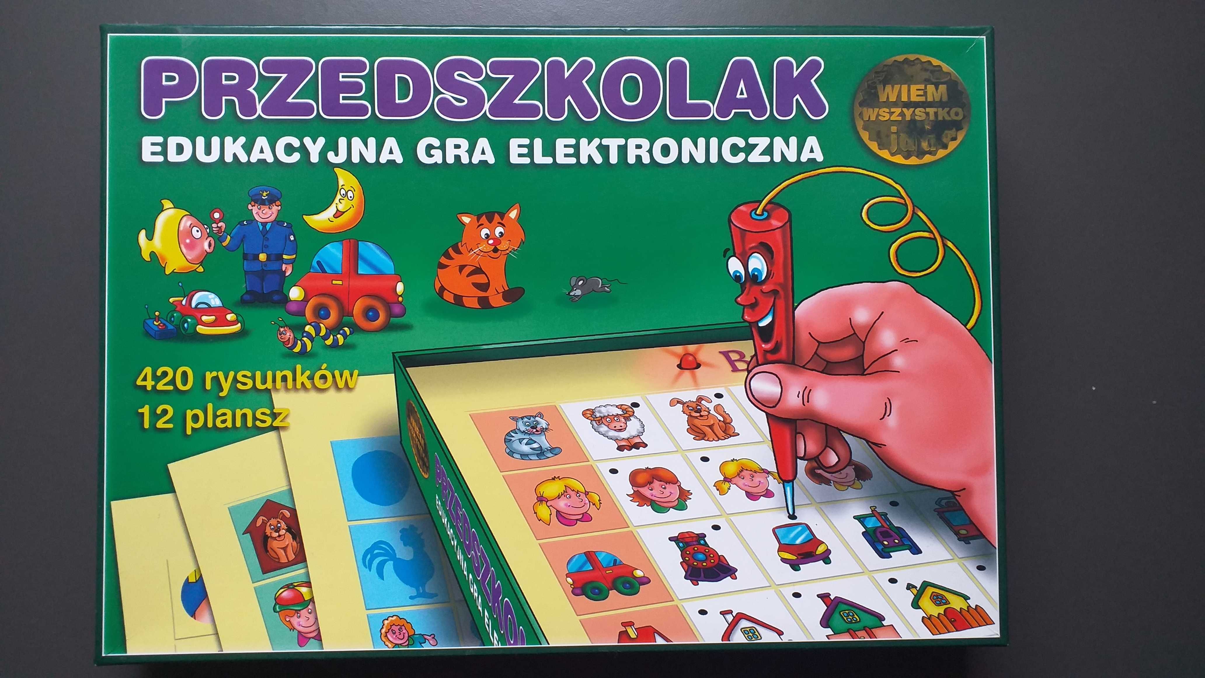 Edukacyjna gra elektroniczna "Przedszkolak"