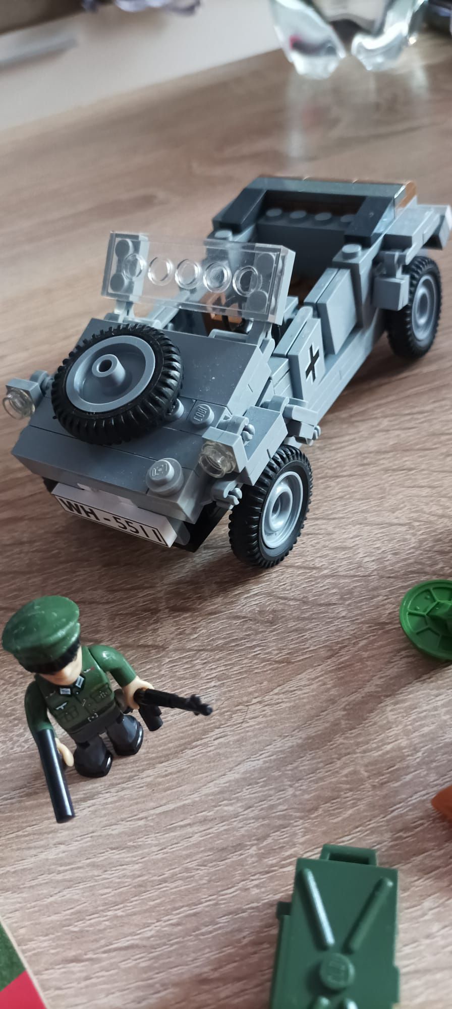 VW typ 82 Kubelwagen klocki Cobi serii Bitwa o Berlin