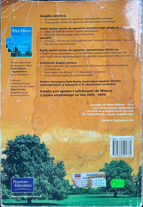 Podręcznik Nowa Matura z jęz angielskiego Testy Bogobowicz Mrozowska