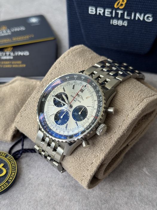 Breitling Navitimer 43mm, stan idealny, gwarancja, pelen set, fv marża