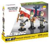 Klocki cobi 2057 figurki WARSAW UPRISING 1944 3F/35KL.