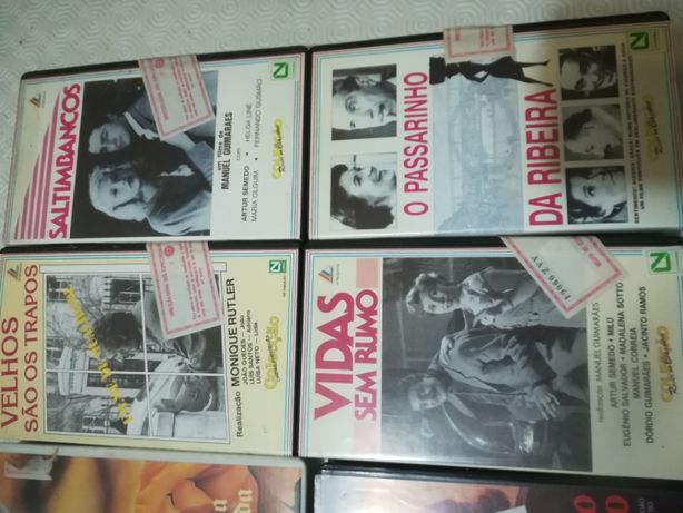 VHS cassetes home vídeo system
