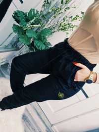 Spodnie dresy cargo ortalionowe stone island