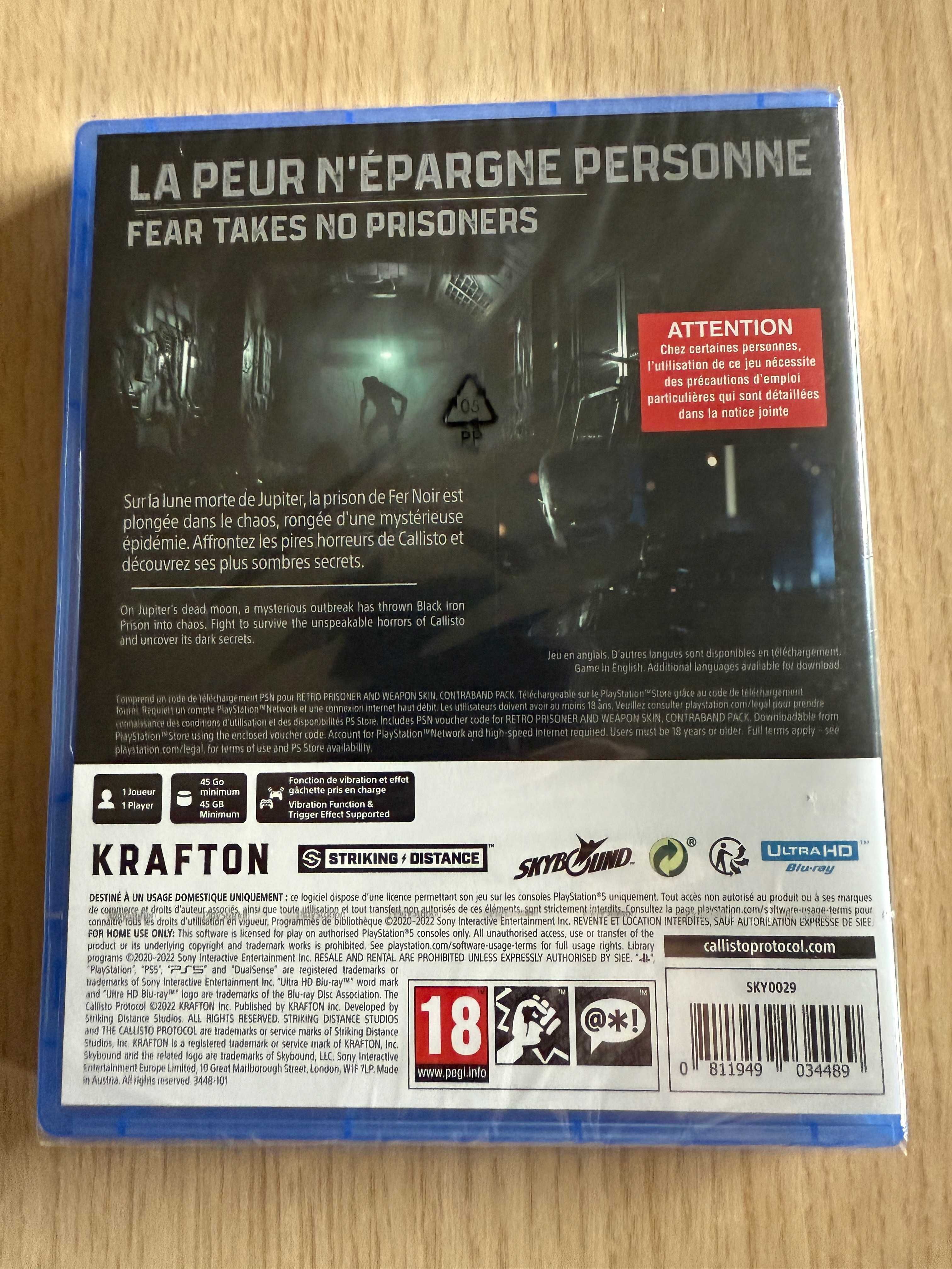 The Callisto Protocol - Day One Edition - PS5 - Novo