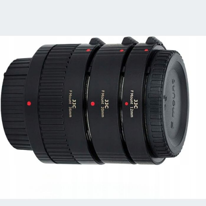 JJC AF makro zestaw pierścieni przedłużających 12mm 20mm 36mm dla Niko