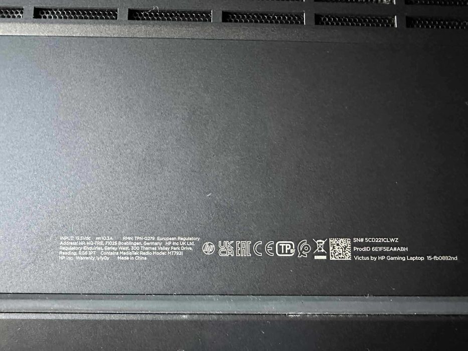 Laptop go gier Victus