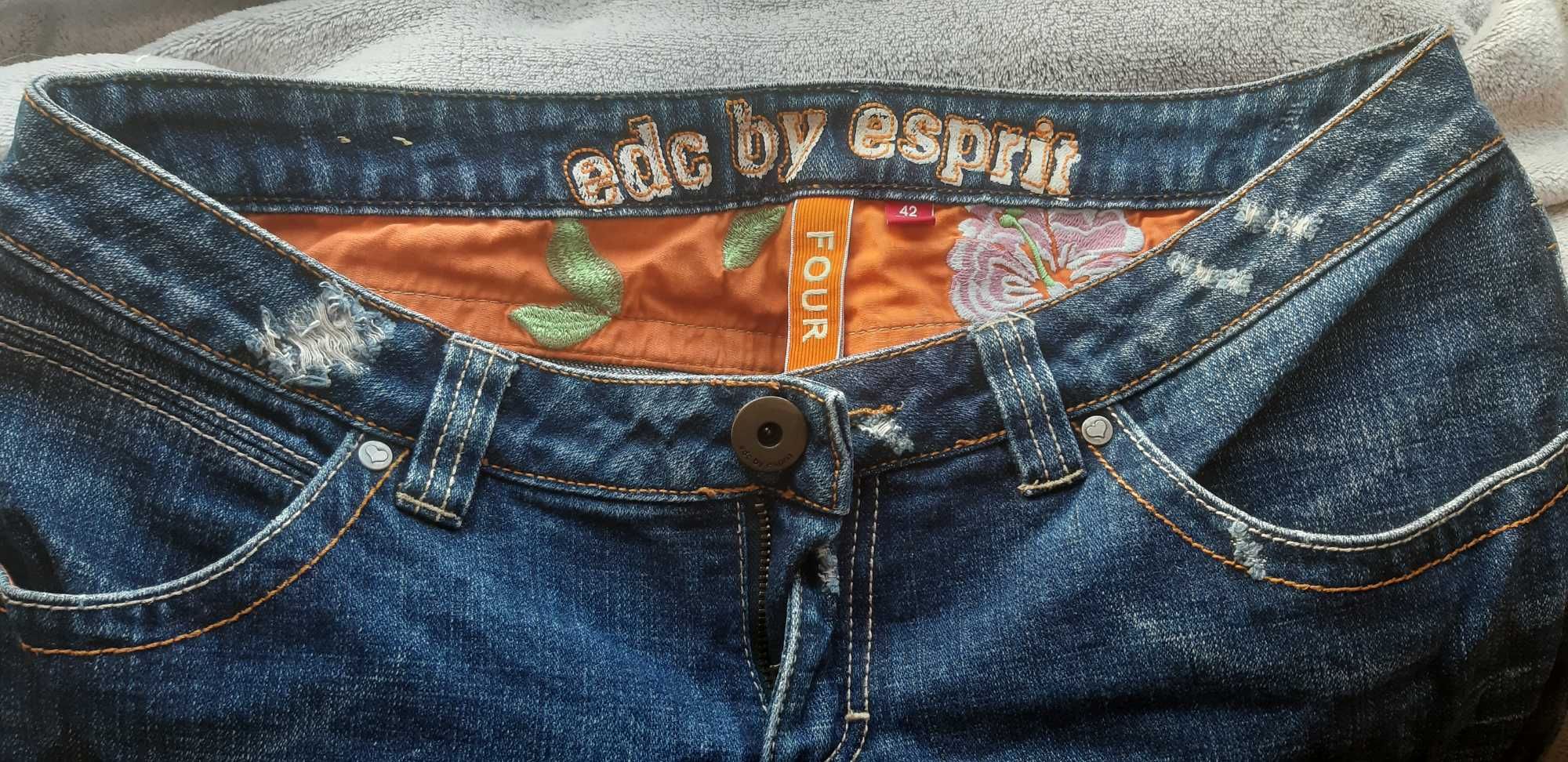 edc by esprit jeansy damskie L