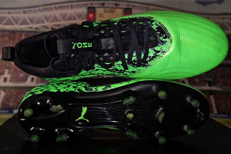 Puma One 19.2 FG-AG green-green piłkarskie korki - lanki size: 39
