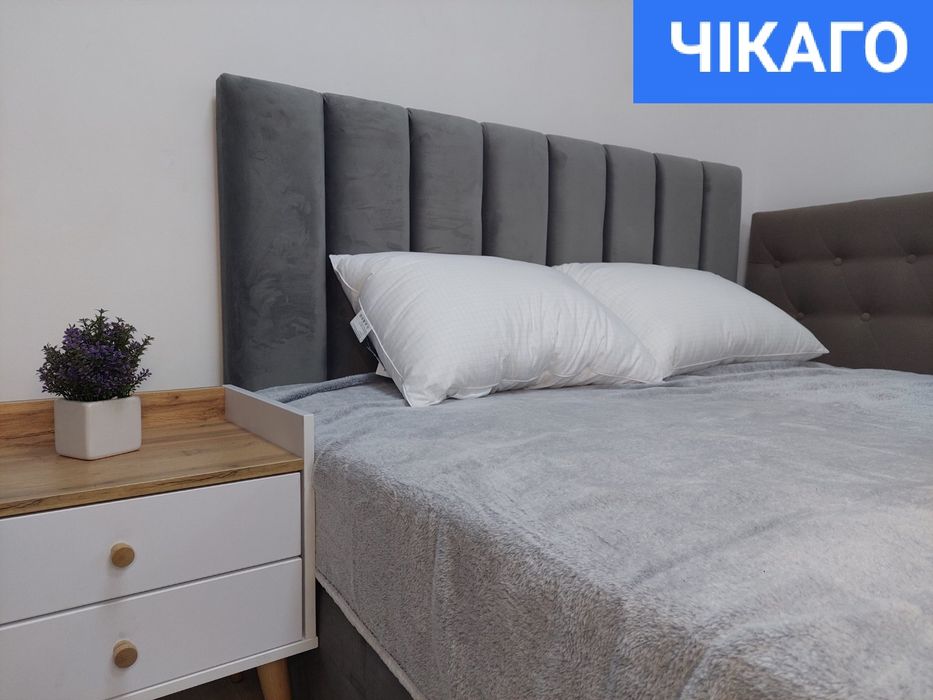 Ліжко з матрацом і підйомним механізмом. Кровать.