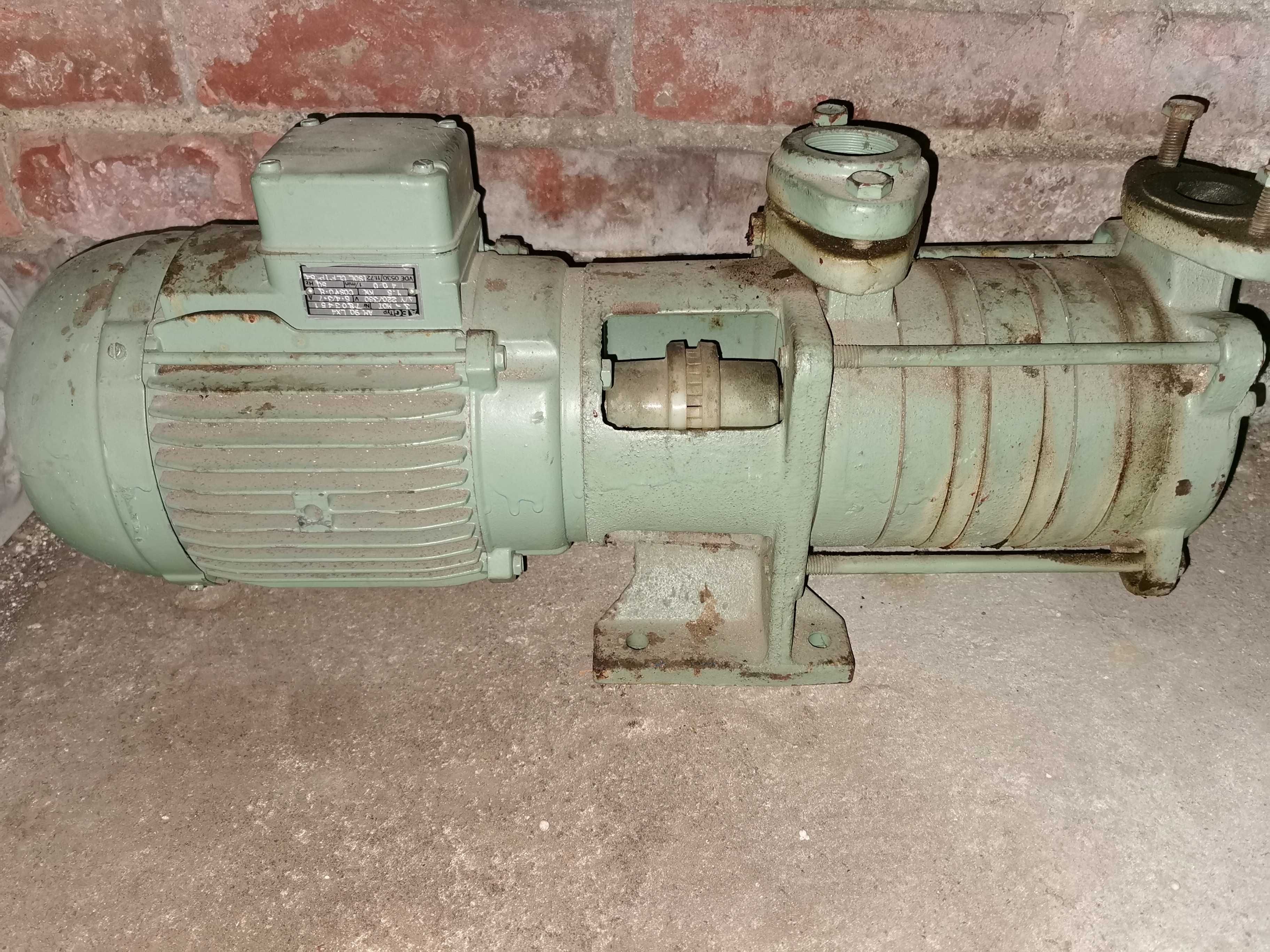 pompa wodna  AEG typ AM 90 LX4  1,5 kw  220/380 v