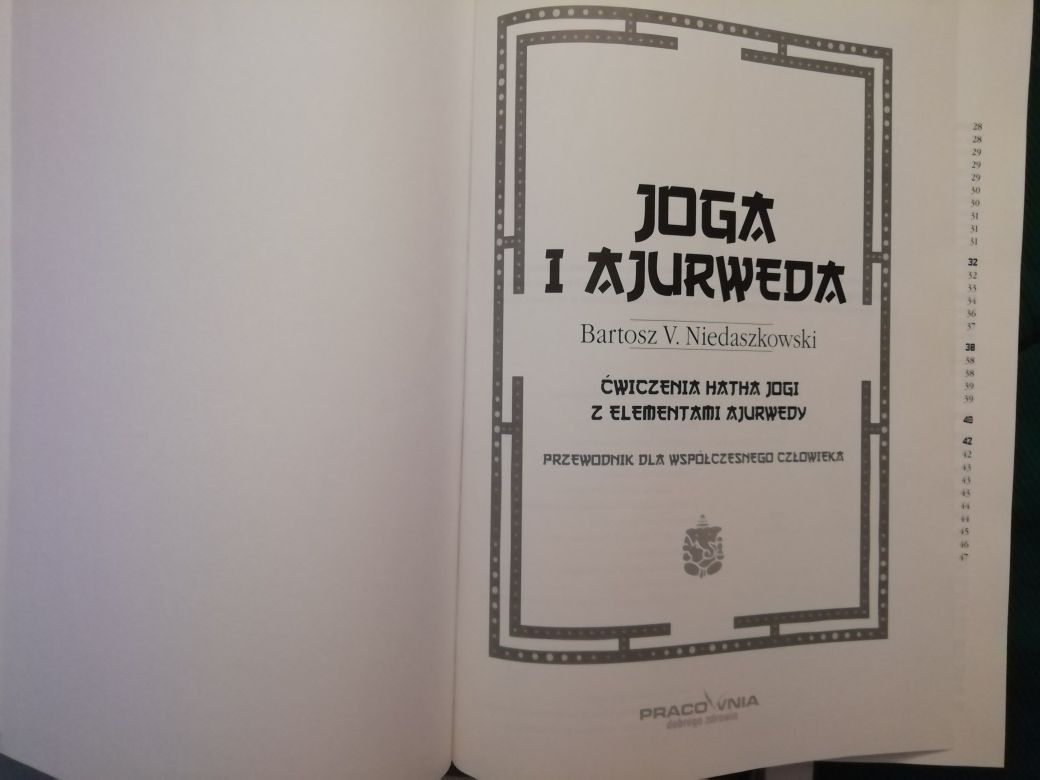 Joga i ajurweda - B. V. Niedaszkowski
