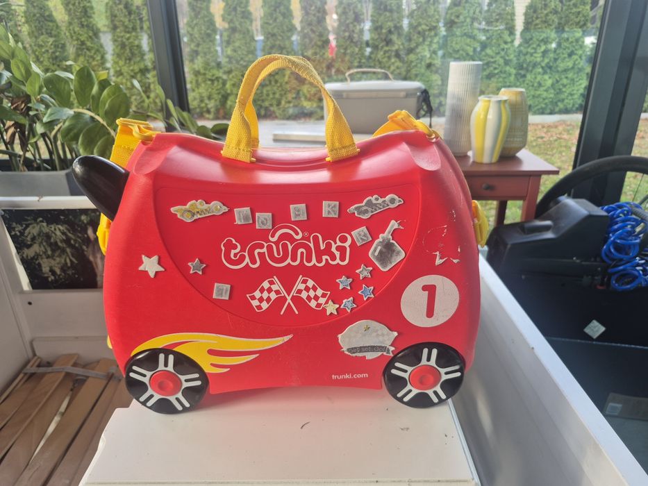 TRUNKI Jeżdżąca Walizka na kółkach - odbiór w m. Kanie k/Pruszkowa