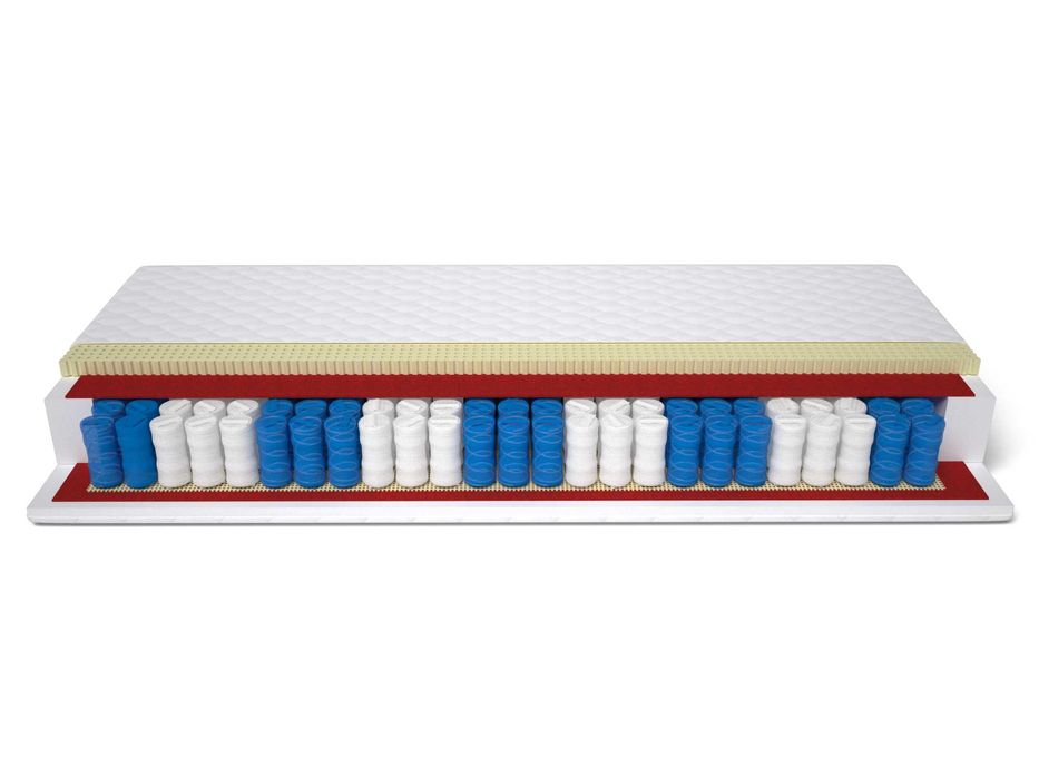 MATERAC kieszeniowy 9stref POCKET 90x200/x17 z  KOKOS-em