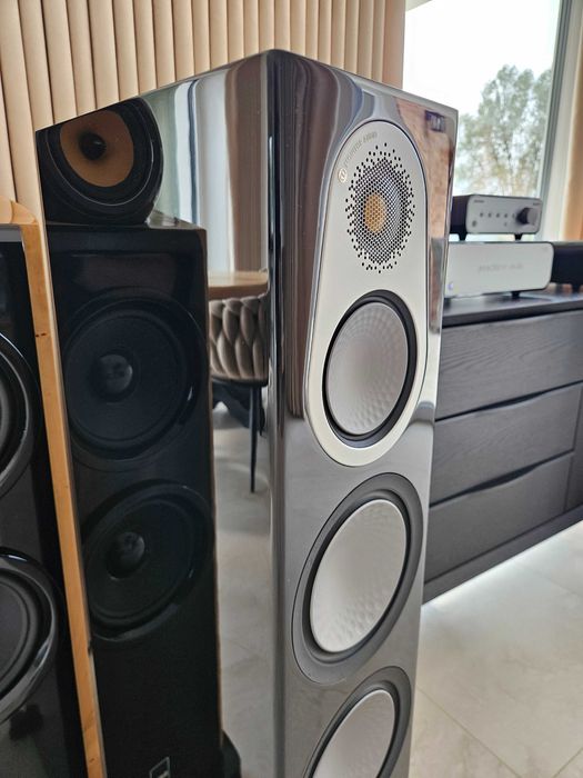 Kolumny Monitor Audio Silver 300 czarny lakier
