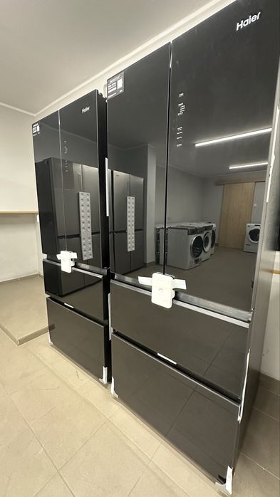 Lodówka Haier HFR3718ENGB Side by Side 177.5cm