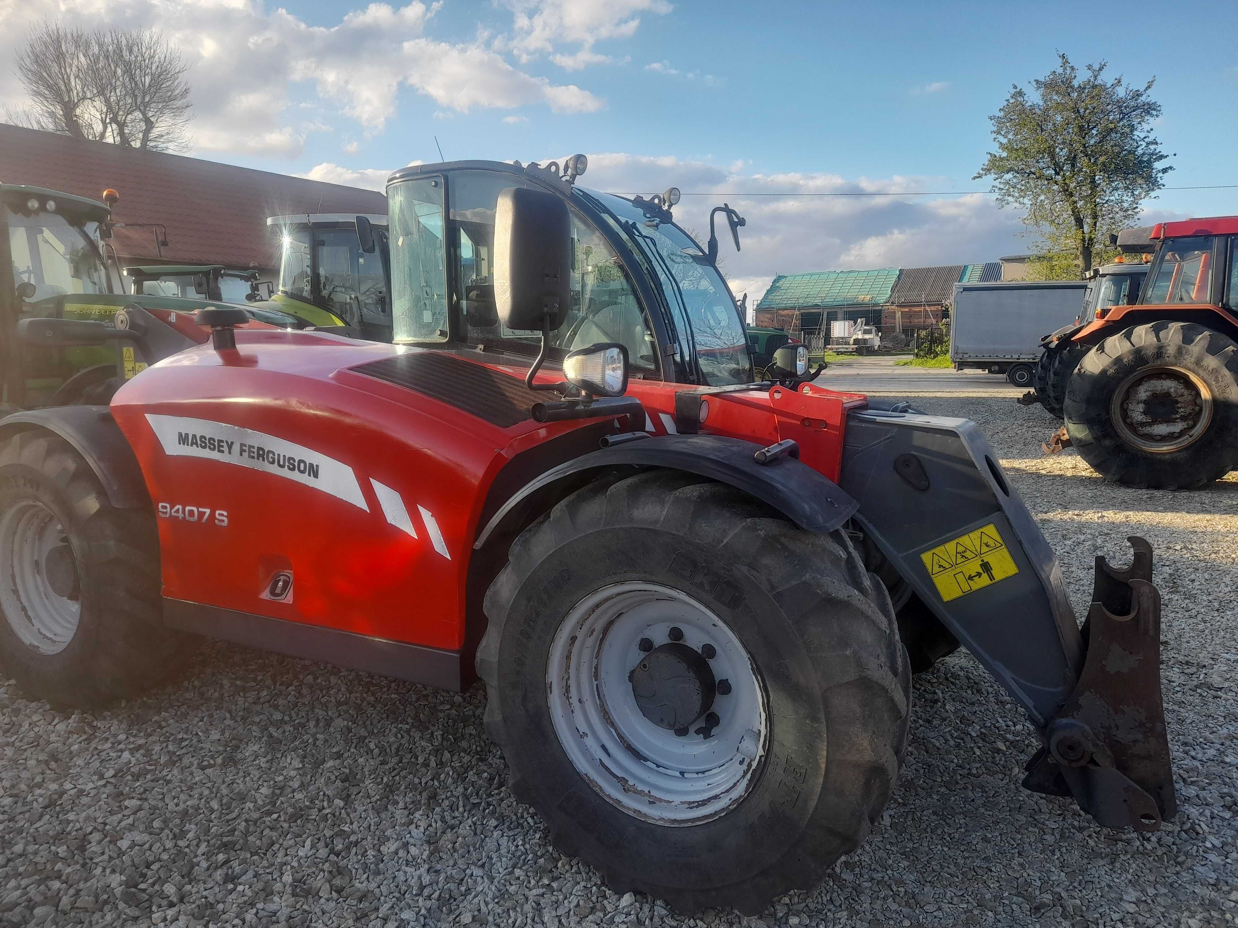 Ładowarka teleskopowa MASSEY FERGUSON 9407 S,Dieci 40.7