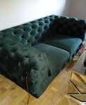 Kanapa sofa dwuosobowa glamour